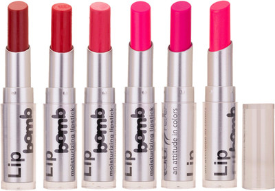 

Color Fever Creamy Matte Lipstick(Dark Red-Red-Pink-Neon Pink-Neon-Neon Pink, 19.2 g)