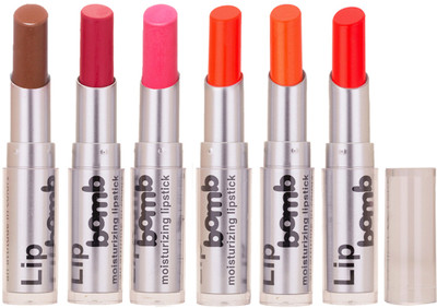 

Color Fever Creamy Matte Lipstick(Coffee-Pink-Pink-Neon-Neon Orange-Neon, 19.2 g)