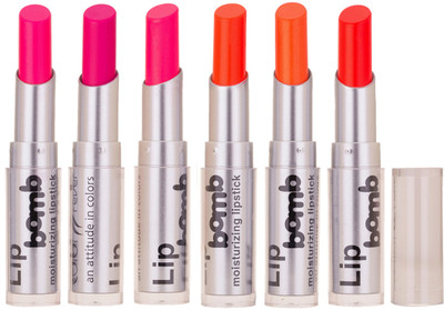 

Color Fever Creamy Matte Lipstick(Neon Pink-Neon-Neon Pink-Neon-Neon Orange-Neon)