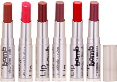

Color Fever Creamy Matte Lipstick(Brick Red-Pink-Maroon-Mauve-Red-Purple, 19.2 g)