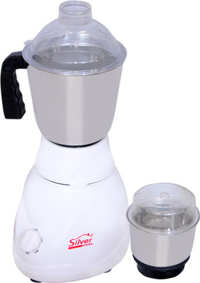 

Silver Home Dlex 450 W Mixer Grinder(White, 2 Jars)
