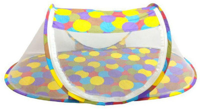 

SpringLoom HDPE - High Density Poly Ethylene Infants BABY Cotton Mosquito Net ( 38 cm × 100 cm) Mosquito Net(Multicolor)