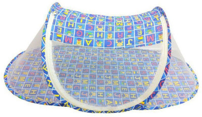 

SpringLoom HDPE - High Density Poly Ethylene Infants FOLDABLE BABY Cotton Mosquito Net ( 38 cm × 100 cm) Mosquito Net(Multicolor)