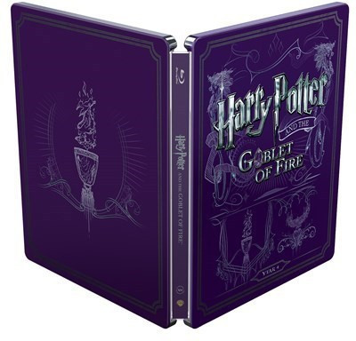 

Harry Potter and the Goblet of Fire - Year 4 (2005) (Steelbook) (Blu-ray & DVD) (2-Disc) [Blu-ray] [2017](Blu-ray English)