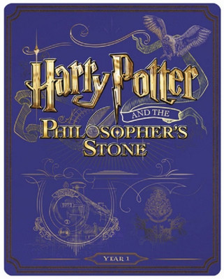 

Harry Potter and the Philosopher's Stone - Year 1 (2001) (Steelbook) (Blu-ray & DVD) (2-Disc) [Blu-ray] [2017](Blu-ray English)