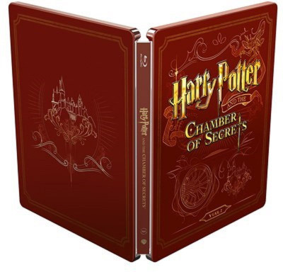 

Harry Potter and the Chamber of Secrets - Year 2 (2002) (Steelbook) (Blu-ray & DVD) (2-Disc) [Blu-ray] [2017](Blu-ray English)