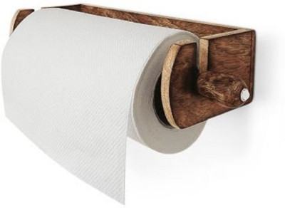 

JVS Kitchen Roll Holder Wall Wood-EN -103 Multicolor Napkins