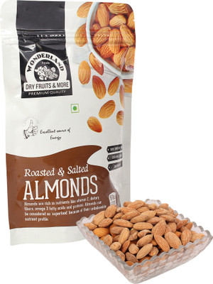 

Wonderland Roasted & Salted (200g-Pouch) Almonds(200 g, Pouch)