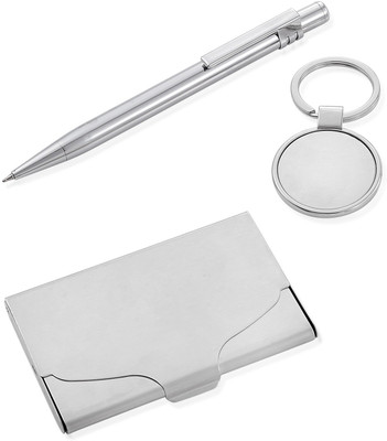 

Vaibhav 3 Pieces Office Set(Silver)