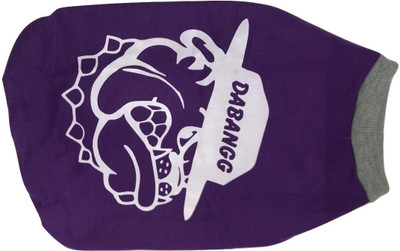 

Furever Friend Care T-shirt for Dog(Purple,White