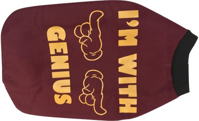

Furever Friend Care T-shirt for Dog(Maroon,Yellow, Multicolor