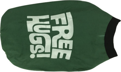 

Furever Friend Care T-shirt for Dog(Green,white