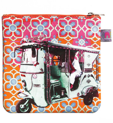 

FATFATIYA Turquoise Green Taxi Utility Pouch Pouch(Multicolor)