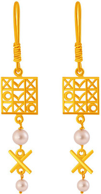 PC Chandra Jewellers Yellow Gold 14kt Drop Earring