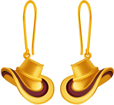 PC Chandra Jewellers Yellow Gold 14kt Drop Earring