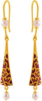 PC Chandra Jewellers Yellow Gold 14kt Drop Earring