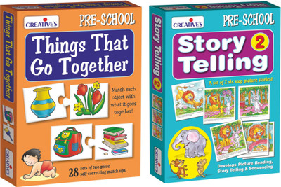 

Creatives Combo of Things That go Together and Story telling - 2(2 Pieces)