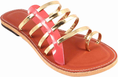 

Mozi Women Gold Flats