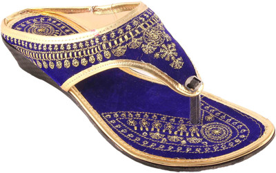 

Shopping Station Women Blue-5 Flats