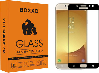 Boxxo Tempered Glass Guard for Samsung Galaxy J7 Pro(Pack of 1)