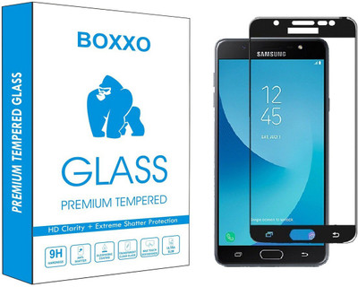 Boxxo Tempered Glass Guard for Samsung Galaxy J7 Max(Pack of 1)