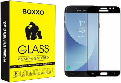 Boxxo Tempered Glass Guard for Samsung Galaxy J7 Pro(Pack of 1)