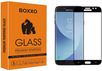 Boxxo Tempered Glass Guard for Samsung Galaxy J7 Pro(Pack of 1)