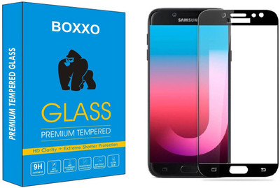 Boxxo Tempered Glass Guard for Samsung Galaxy J7 Pro(Pack of 1)