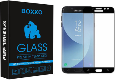 Boxxo Tempered Glass Guard for Samsung Galaxy J7 Pro(Pack of 1)