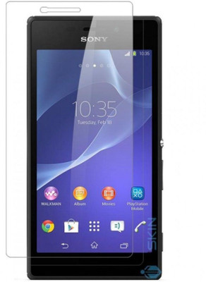 BlackBug Tempered Glass Guard for SONY XPERIA M2 SCREEN PROTECTOR,SCREEN GUARD (CLEAR HD) 0.3MM,2.5D(Pack of 1)