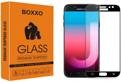 Boxxo Tempered Glass Guard for Samsung Galaxy J7 Pro(Pack of 1)