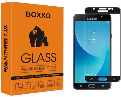 Boxxo Tempered Glass Guard for Samsung Galaxy J7 Max(Pack of 1)