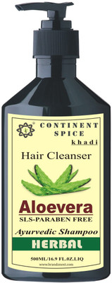 

Continent Spice Khadi Aloevera Herbal Hair Cleanser (500ml) -(SLS-Paraben Free) CS682005(500 ml)