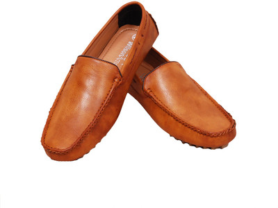 

Wilson America Tan Mens Synthetic Leather Causal Loafer Slip On For Men(Tan
