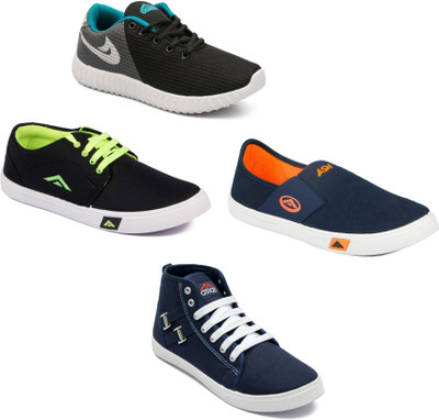 

Asian Men's Combo pack of 4 Casuals For Men(Multicolor