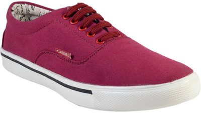 

MarcoUno PINK CANVAS SHOES Corporate Casuals For Men(Pink