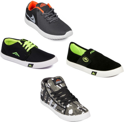 

Asian Men's Combo pack of 4 Casuals For Men(Multicolor