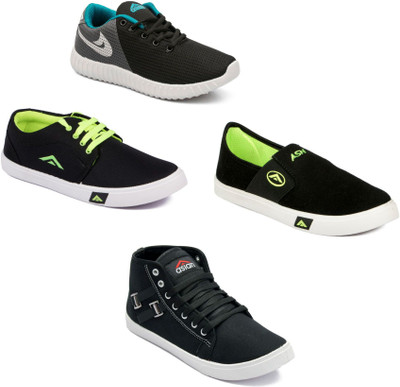 

Asian Men's Combo pack of 4 Casuals For Men(Multicolor