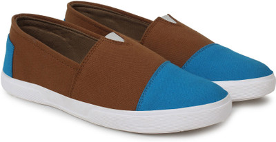 

BUWCH Brown Casual Canvas Espadrilles Shoes For Men Canvas Shoes For Men(Brown
