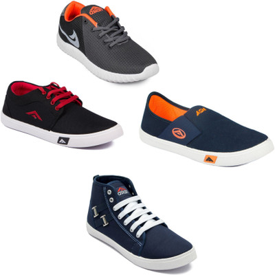 

Asian Men's Combo pack of 4 Casuals For Men(Multicolor