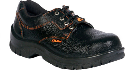 

JK Port Men New Steel Toe Safety Shoe Outdoors For Men(Black