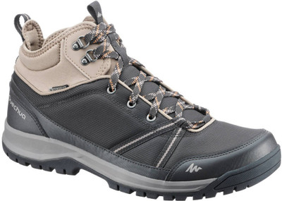 16 Off On Quechua By Decathlon Nh100 Hiking Trekking Shoes For Men Black On Flipkart Paisawapas Com