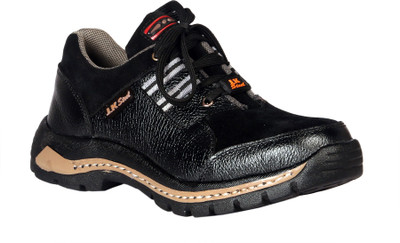 

JK Port Men New Steel Toe Safety Shoe Outdoors For Men(Multicolor, Black