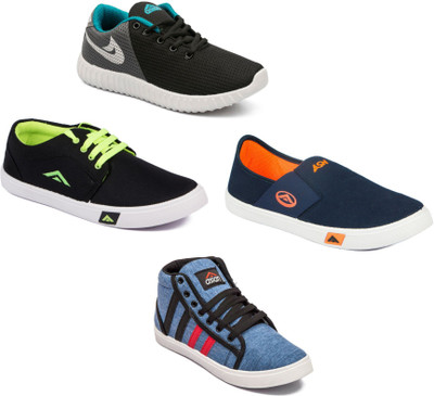 

Asian Men's Combo pack of 4 Casuals For Men(Multicolor
