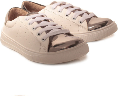 

Klaur Melbourne Sneakers For Women(Beige, Gold