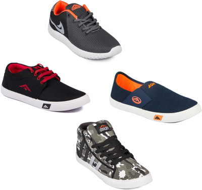 

Asian Men's Combo pack of 4 Casuals For Men(Multicolor
