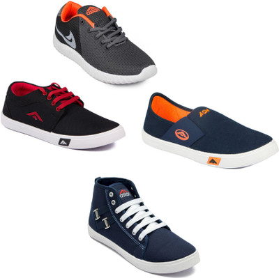 

Asian Men's Combo pack of 4 Casuals For Men(Multicolor