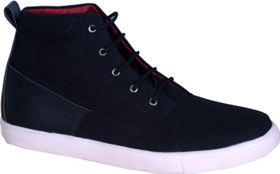 

MONKX Canvas Shoes For Men(Black, White