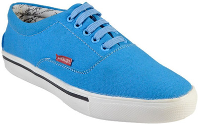 

MarcoUno SKY BLUE CANVAS SHOES Corporate Casuals For Men(Blue