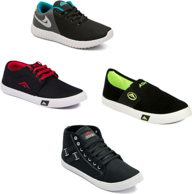 

Asian Men's Combo pack of 4 Casuals For Men(Multicolor